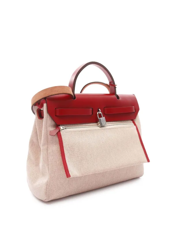 国内発送エルメス ペガス ポップ トワル＆レザー Hermès Pre-Owned 2020 トワル ヴァッシュ ハンター ペガス