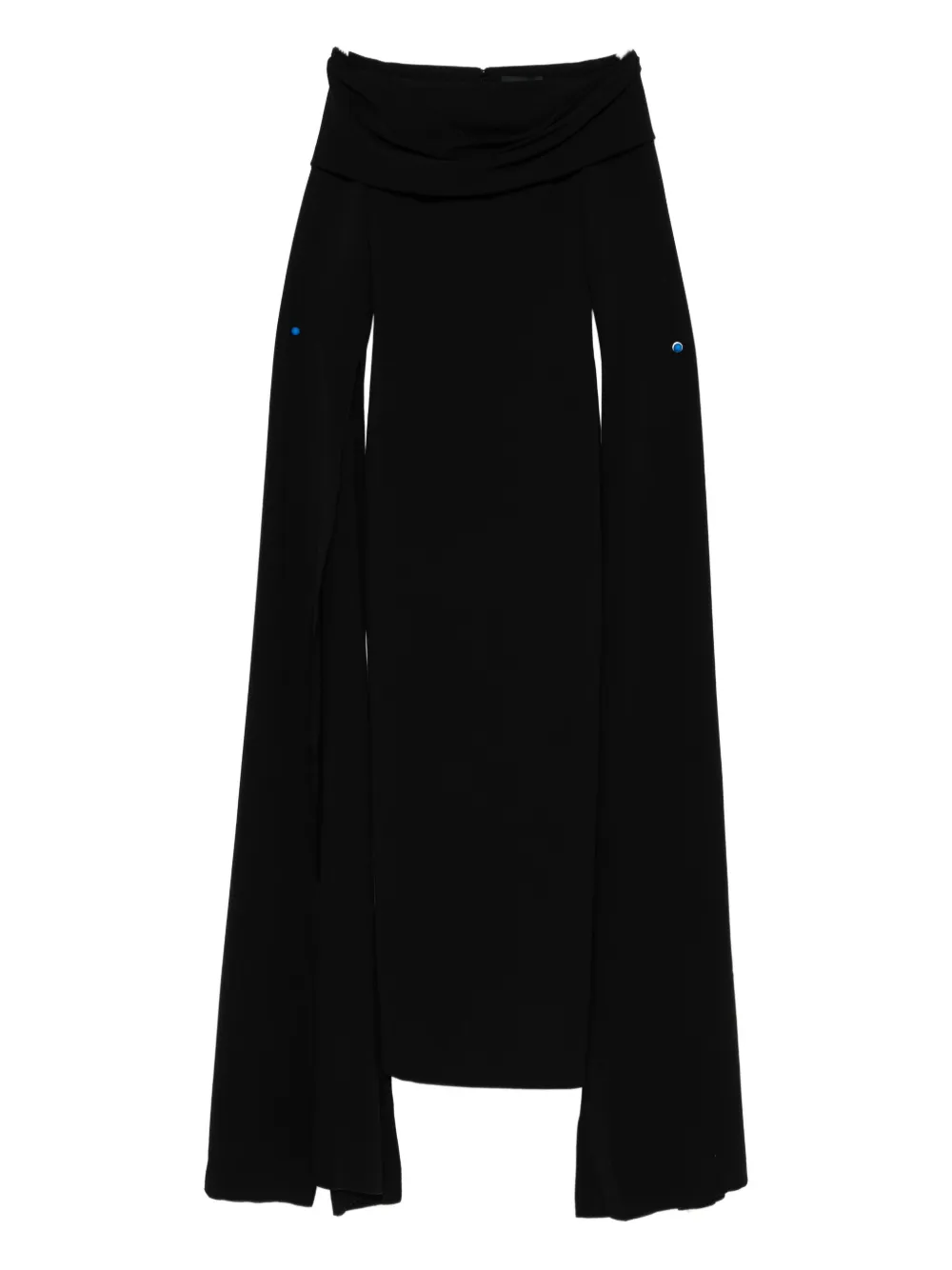 Solace London Nuri maxi dress - Nero