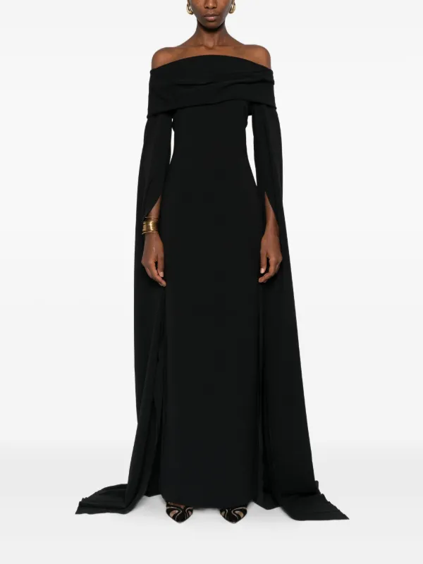 Solace London Nuri Maxi Dress | Black | FARFETCH Solace London Nuri Maxi Dress | Black | FARFETCH
