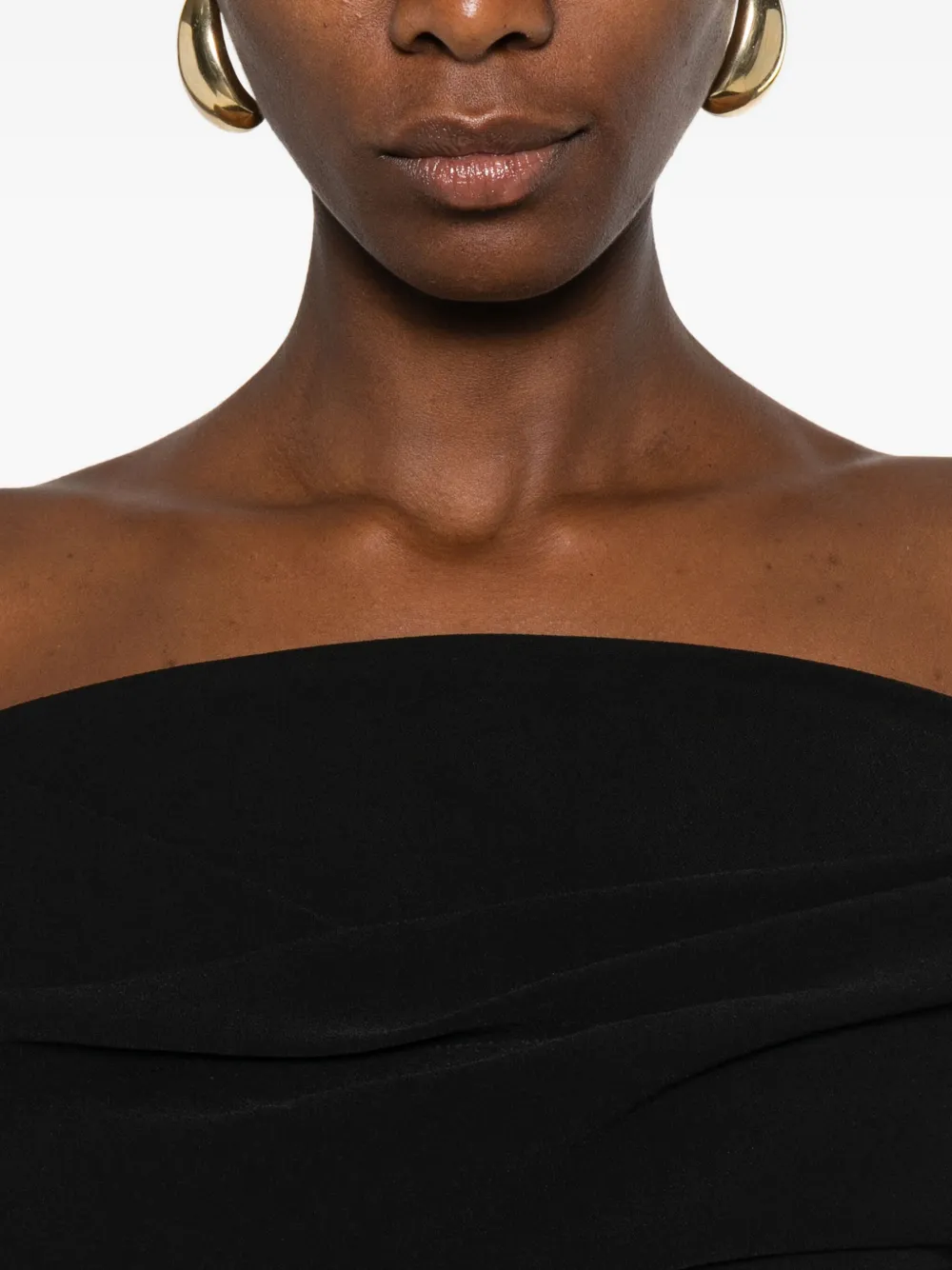Solace London Nuri maxi dress Zwart