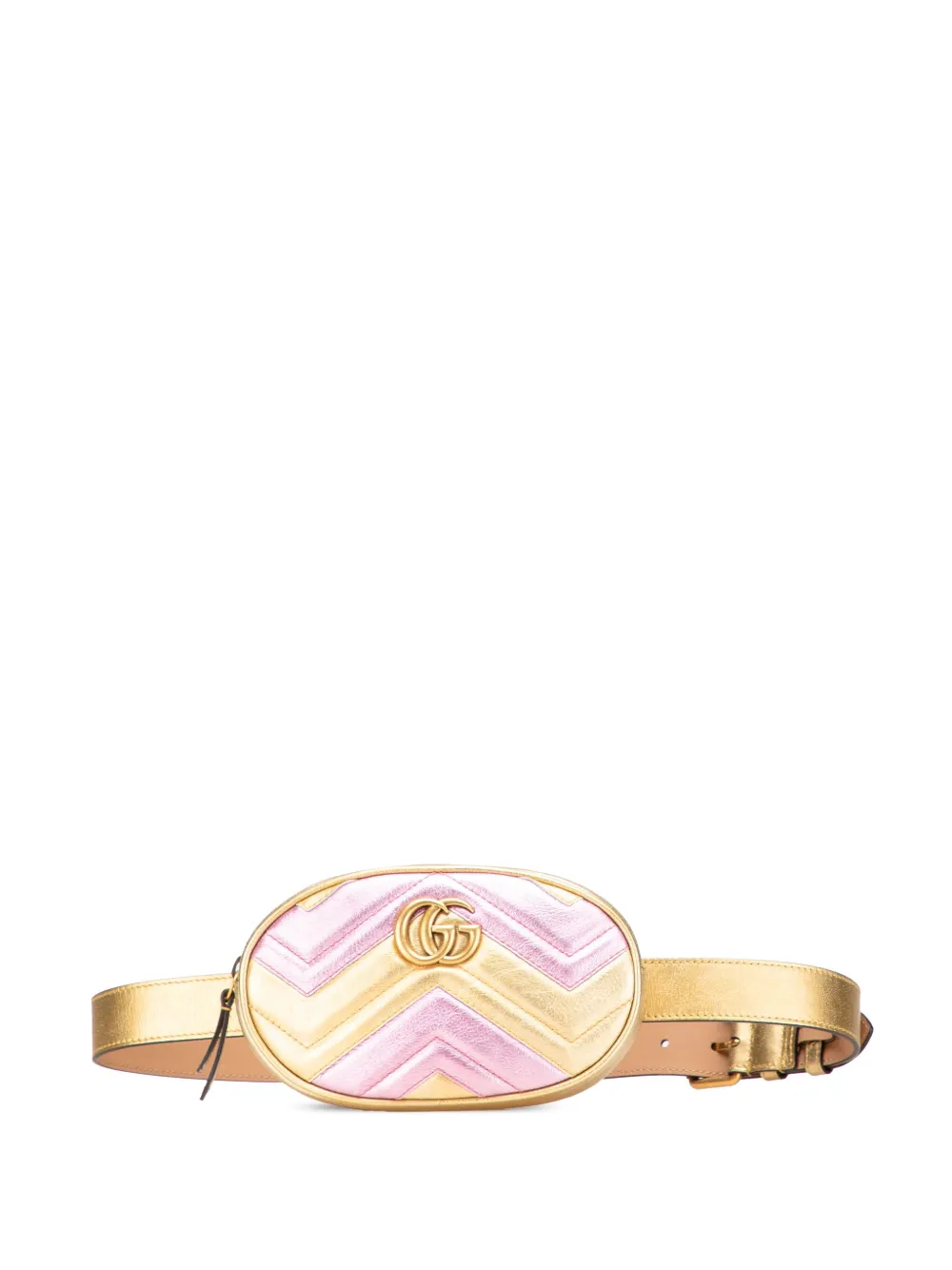 Gucci Pre-Owned 2016-2025 GG Marmont Matelasse Leather belt bag - Gucci Pre-Owned 2016-2025 GG Marmont Matelasse Leather belt bag -