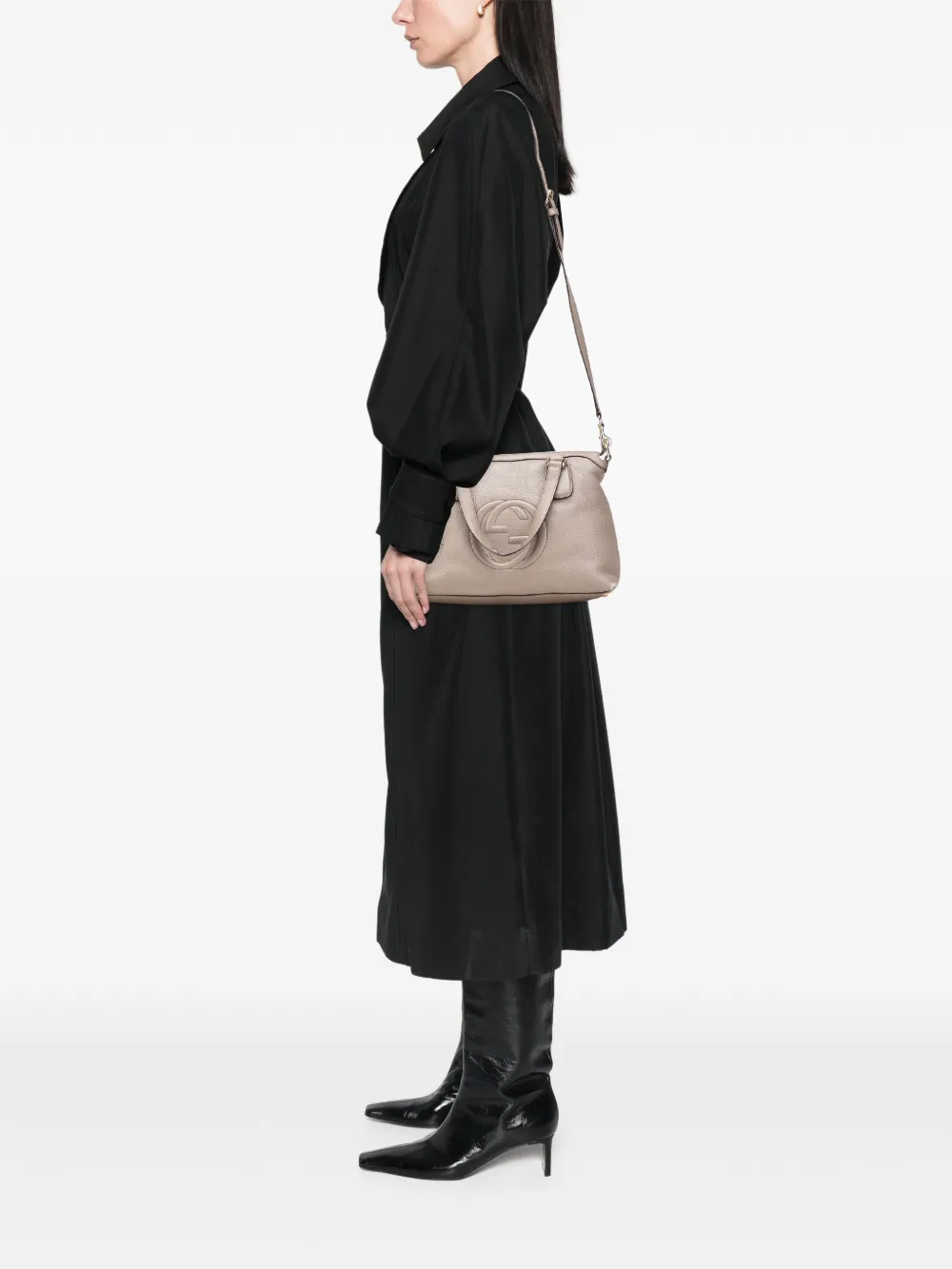 Gucci Pre-Owned 2000-2015 Small Leather Soho Working satchel | Pre-Owned | Image 2