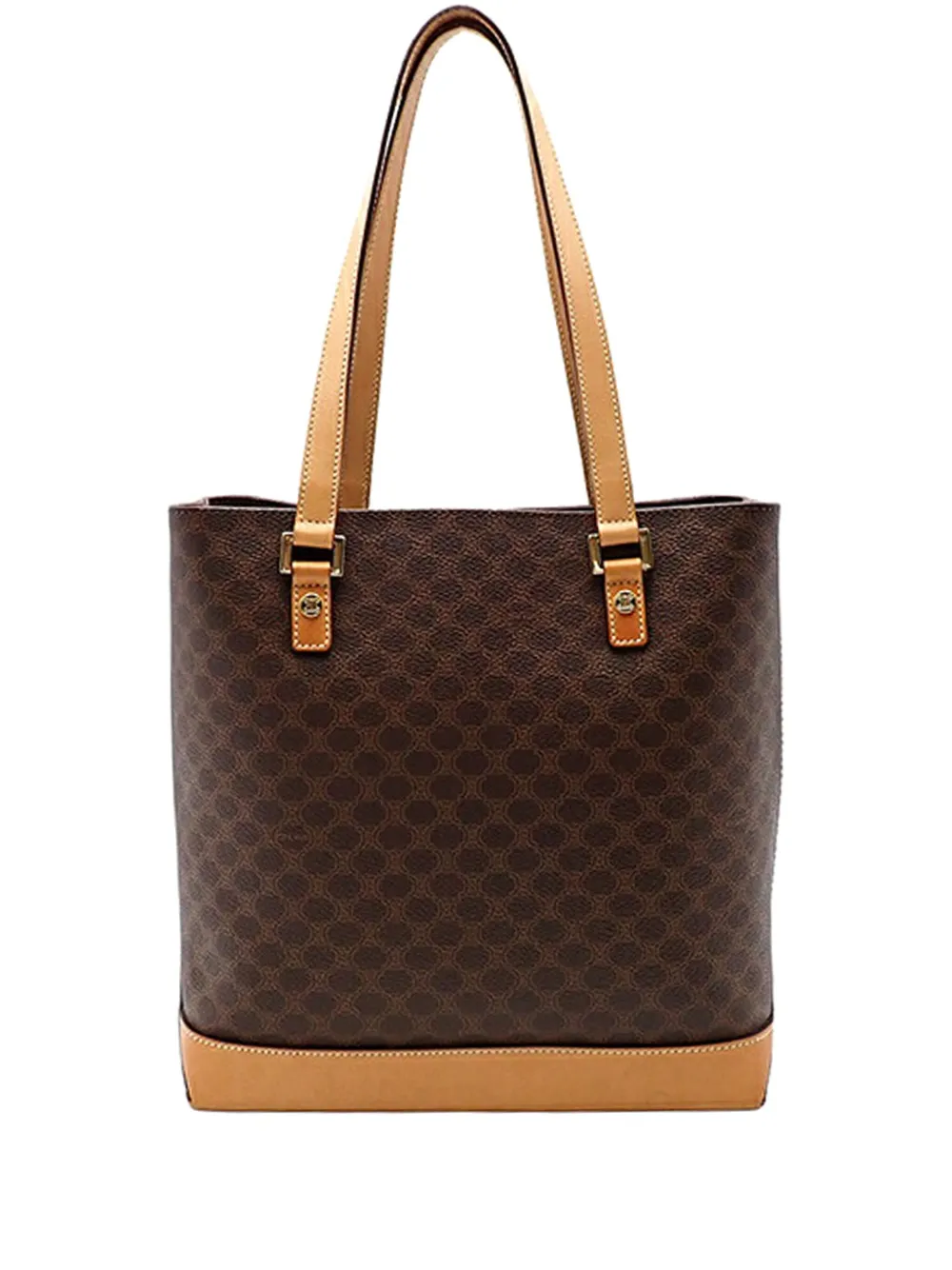 Céline Pre-Owned 2000-2025 Macadam Coated Canvas tote bag | Brown | Image 1