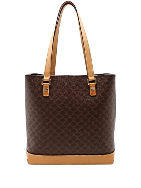 Céline Pre-Owned 2000-2025 Macadam Coated Canvas tote bag