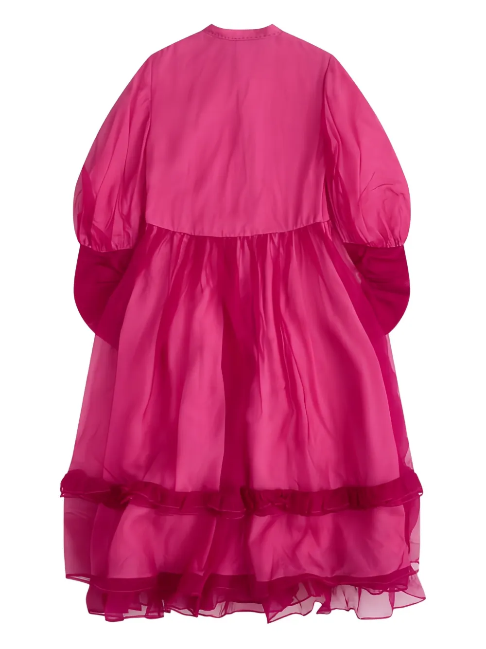 Renli Su Jurk met ruches - Roze