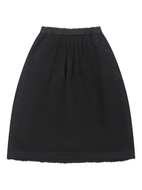 Renli Su panelled skirt