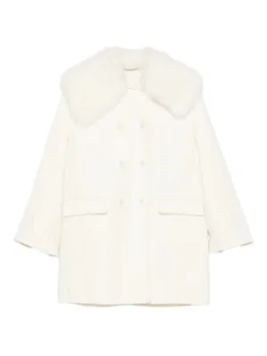 アウターその他 ERMANNO SCERVINO Woman Trench coat White 1 D456D337HNG 41107 Designer coats for women, trenches and jackets | Ermanno