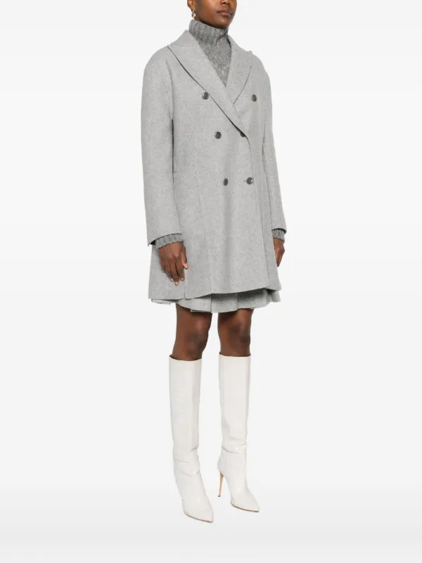 Ermanno Scervino double-breasted Coat | Grey | FARFETCH