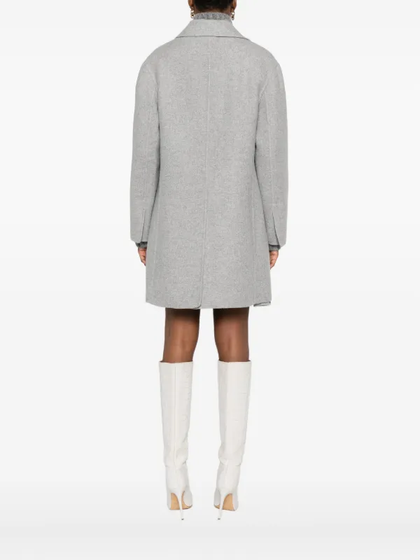 Ermanno Scervino double-breasted Coat | Grey | FARFETCH