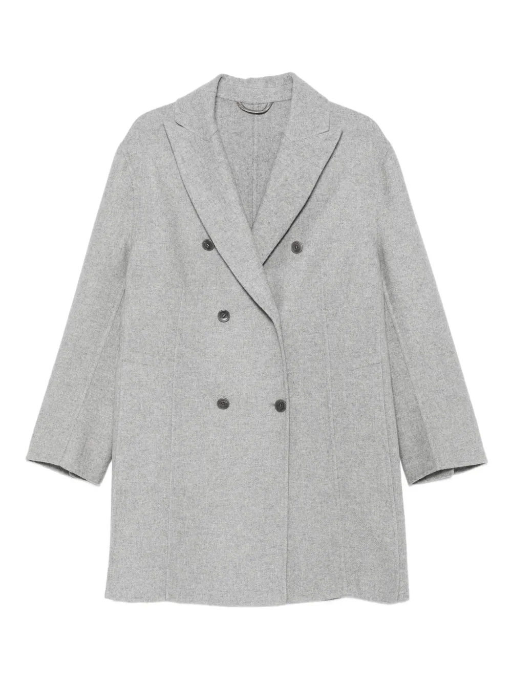 Ermanno Scervino double-breasted coat | Grey | Image 1