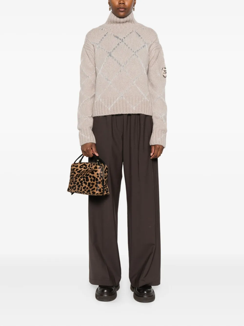 Ermanno Scervino high-neck sweater | Knitted Sweaters | Image 2