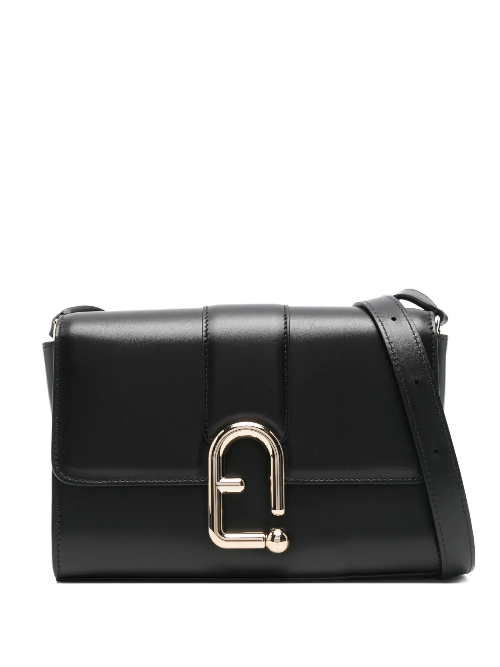 Furla Urban レザー ショルダーバッグ S - ブラック Furla Urban レザー ショルダーバッグ S - ブラック