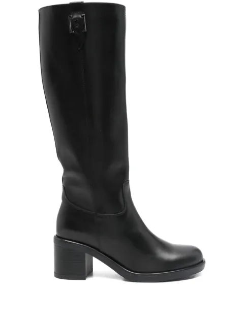 NERO GIARDINI 60mm buckle-detail block-heel boots