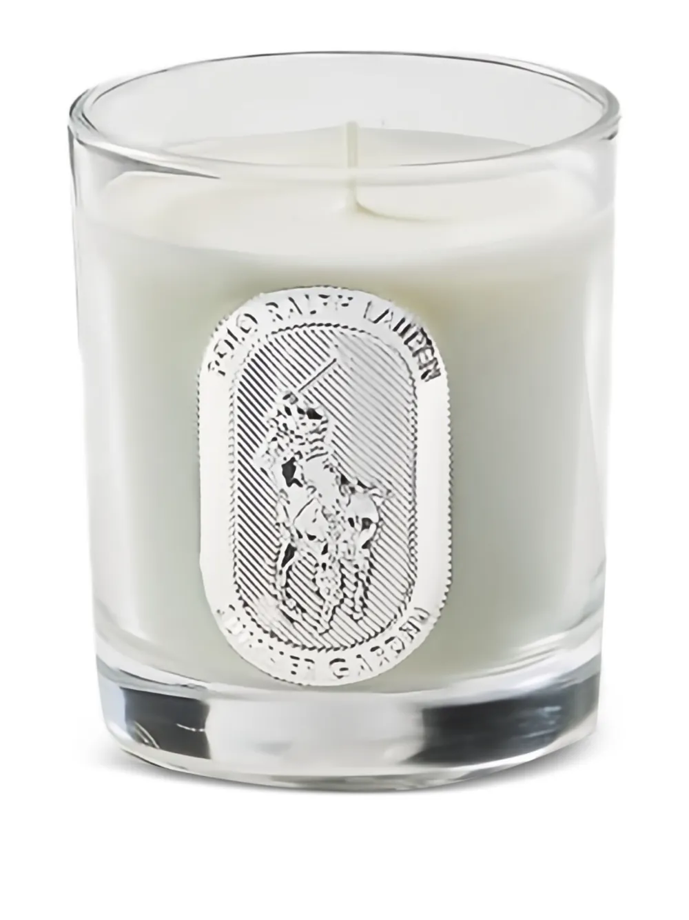 Polo Ralph Lauren logo-plaque summer garden candle (8.3cm x 10.2cm) | White | Image 1