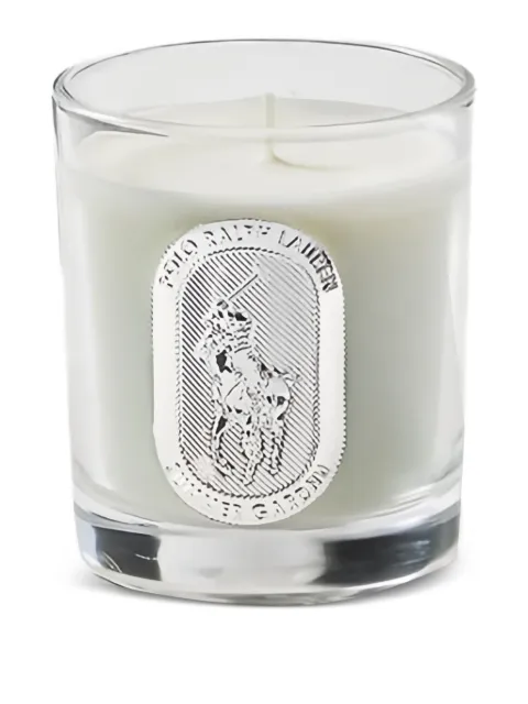 Polo Ralph Lauren logo-plaque summer garden candle (8.3cm x 10.2cm)