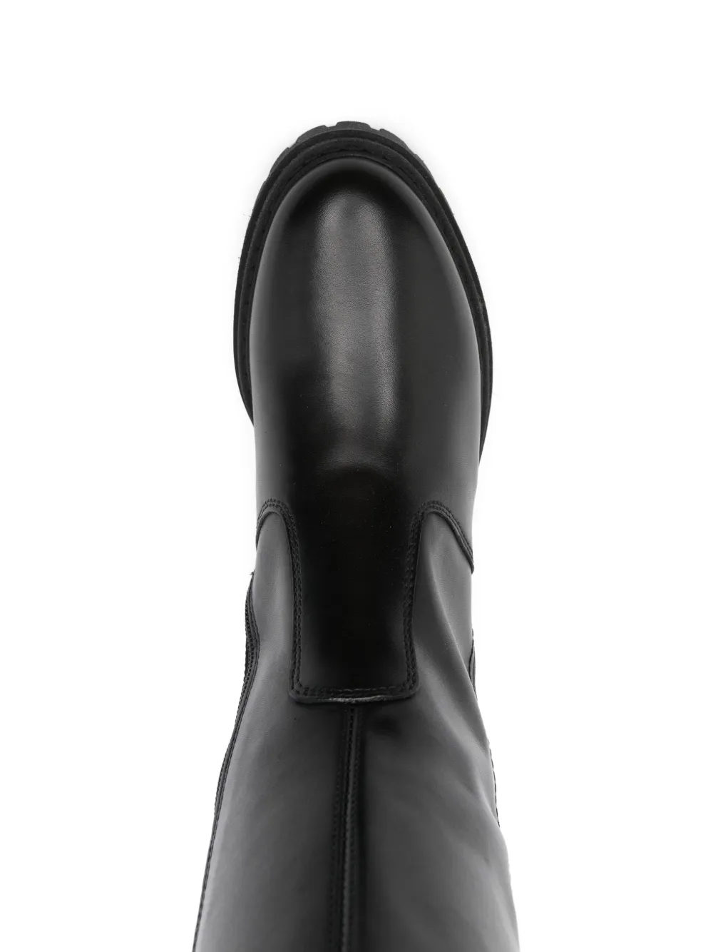 NERO GIARDINI 40mm buckle-detail leather boots Black