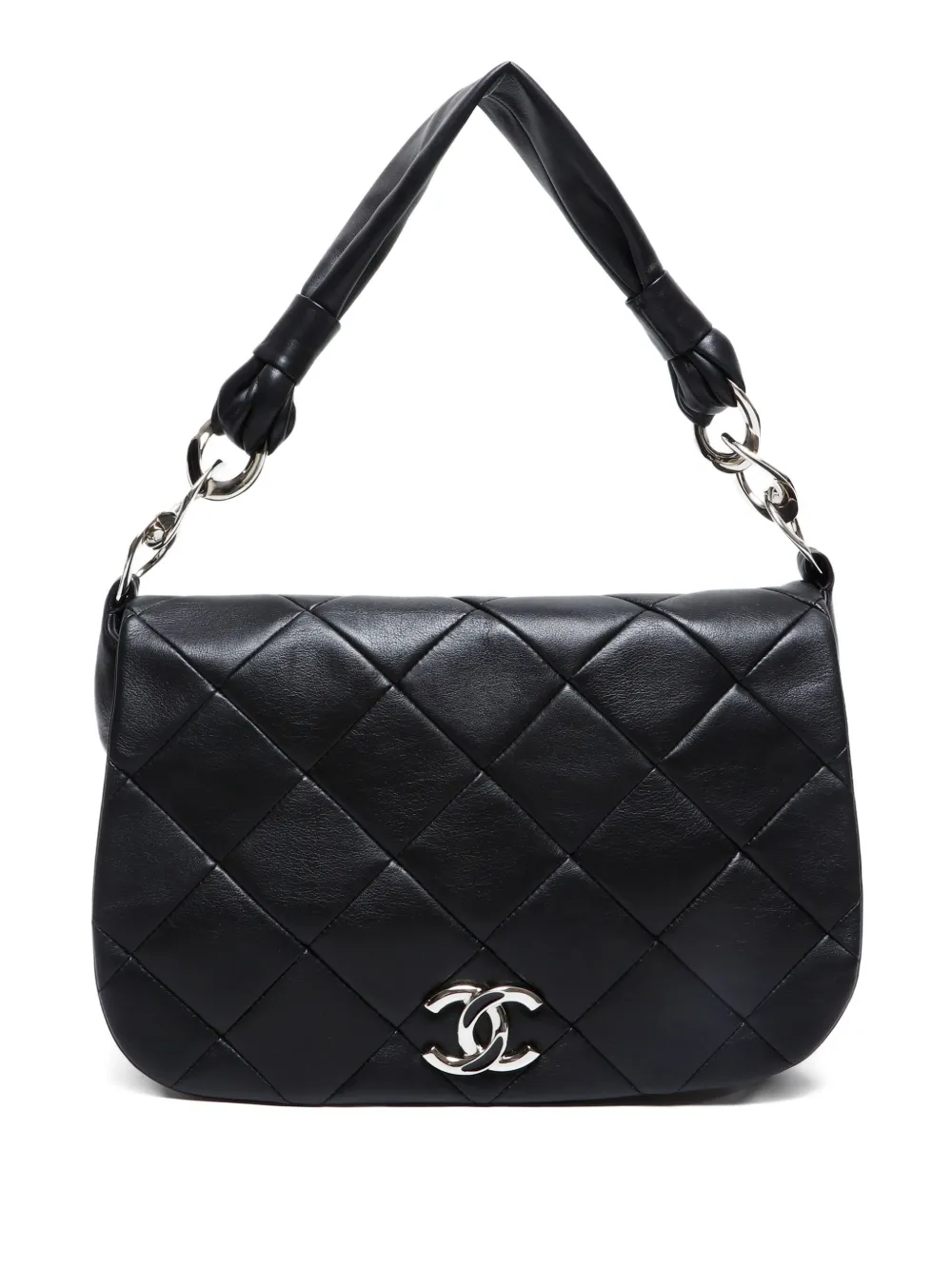CHANEL Pre-Owned 2006 quilted lambskin shoulder bag | Black | Image 1