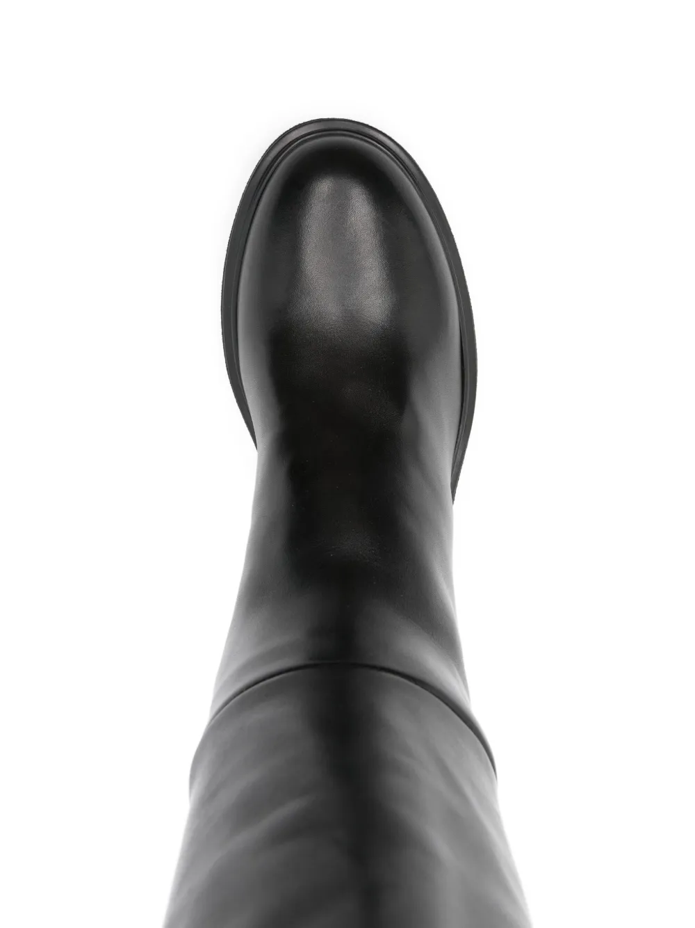 NERO GIARDINI 50mm zip-detail block-heel boots Black