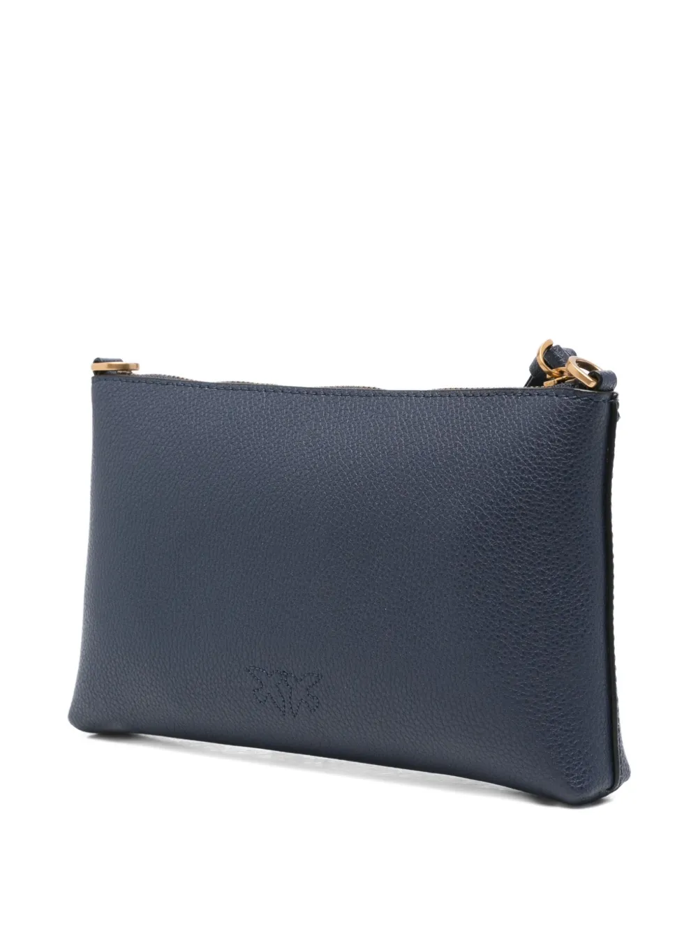 PINKO Mini-crossbodytas met logo-reliëf Blauw