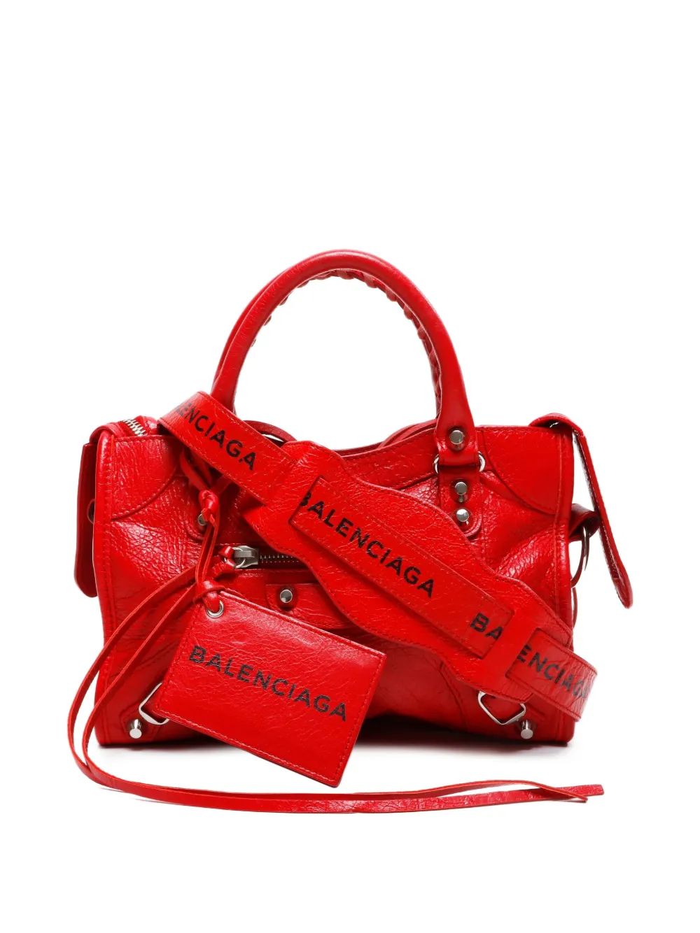 2010s City Nano lambskin tote bag
