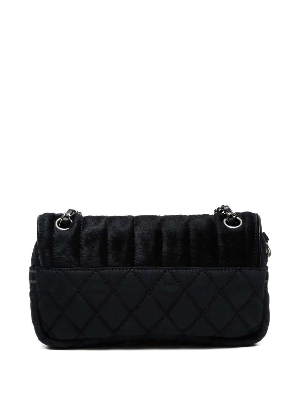 CHANEL Pre-Owned 2005-2006 quilted calf-hair shoulder bag | Pre-Owned | Image 2