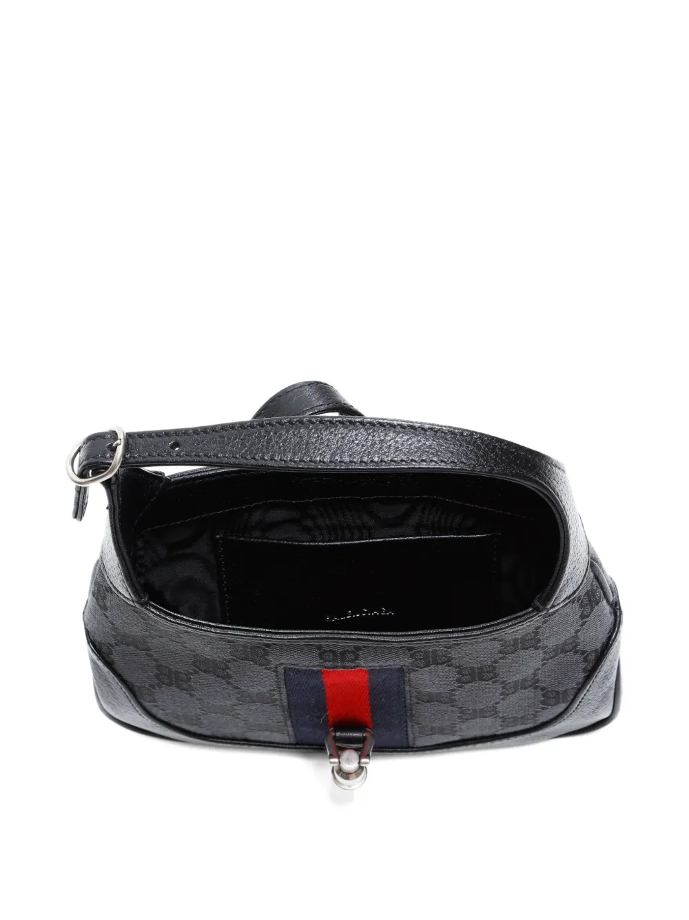 Balenciaga Pre-Owned x Gucci 2016 mini Jackie logo-pattern shoulder bag | Pre-Owned | Image 2