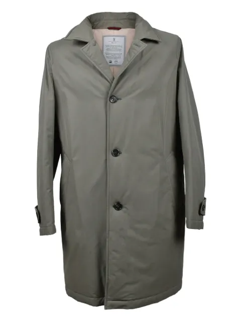 Brunello Cucinelli button-fastening quilted coat