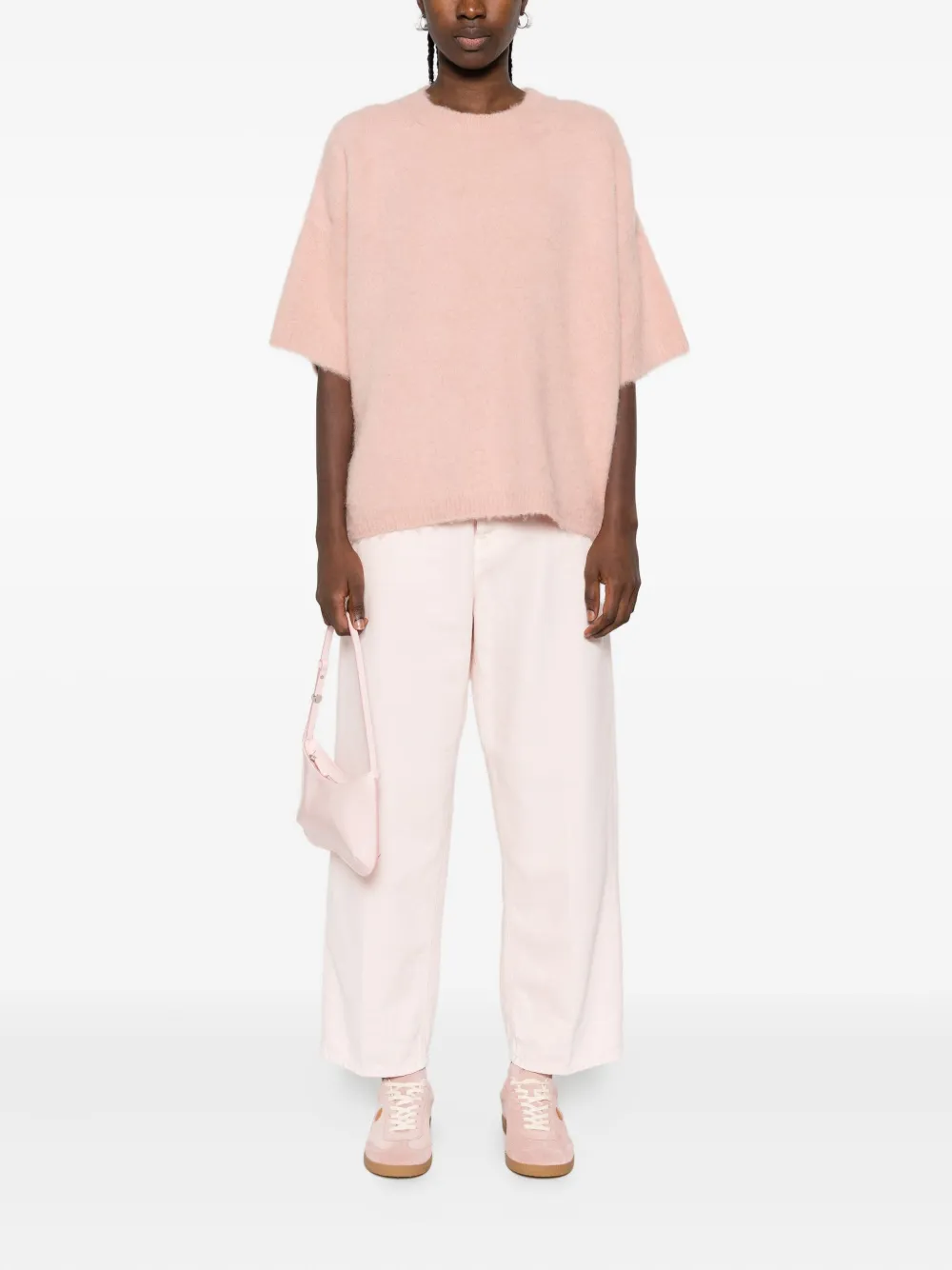 Phisique Du Role short-sleeve crew-neck sweater | Knitted Sweaters | Image 2