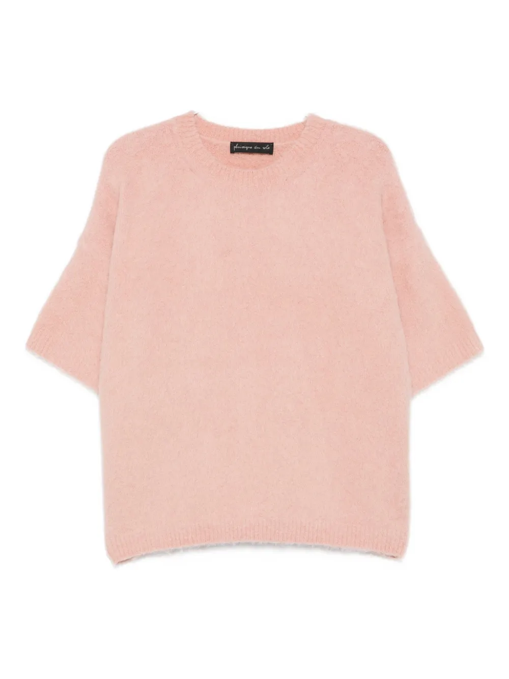 Phisique Du Role Maglione girocollo a maniche corte - Rosa