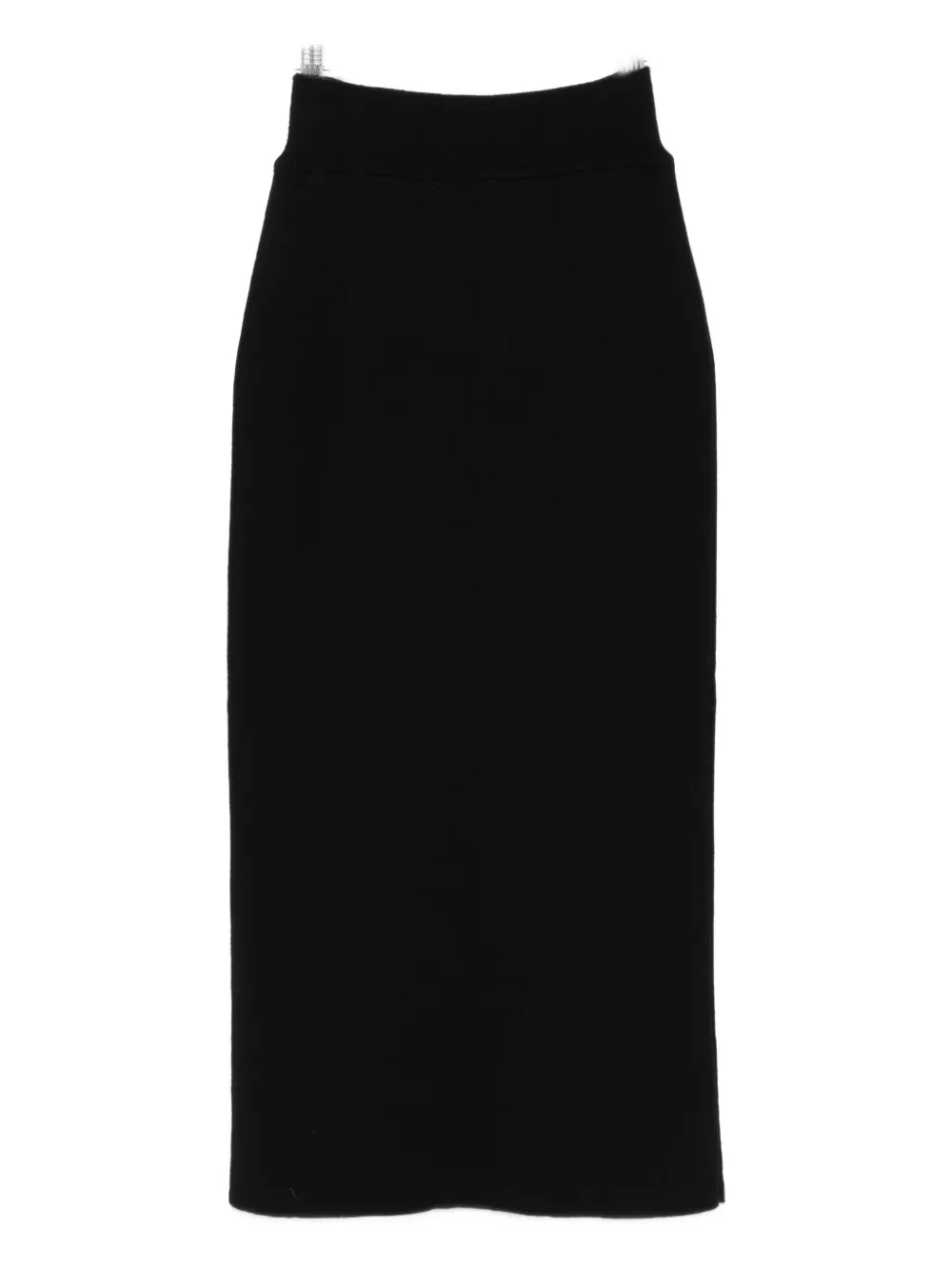 ALPHA STUDIO Gonna midi in lana - Nero