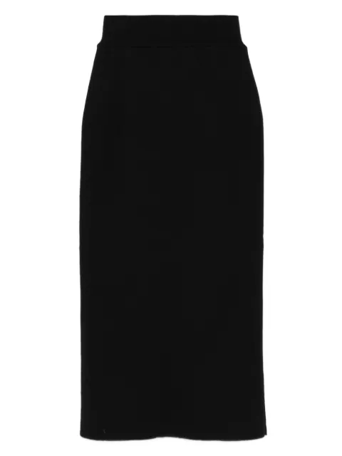 ALPHA STUDIO wool midi skirt