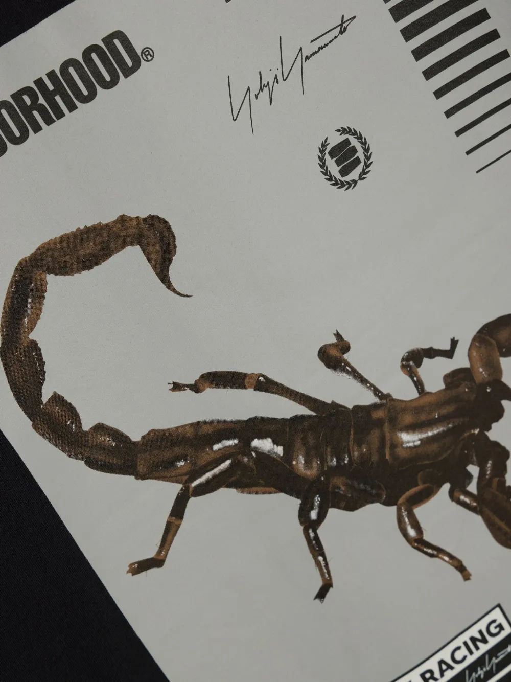 Y-3 x Neighborhood T-shirt met grafisch print Zwart