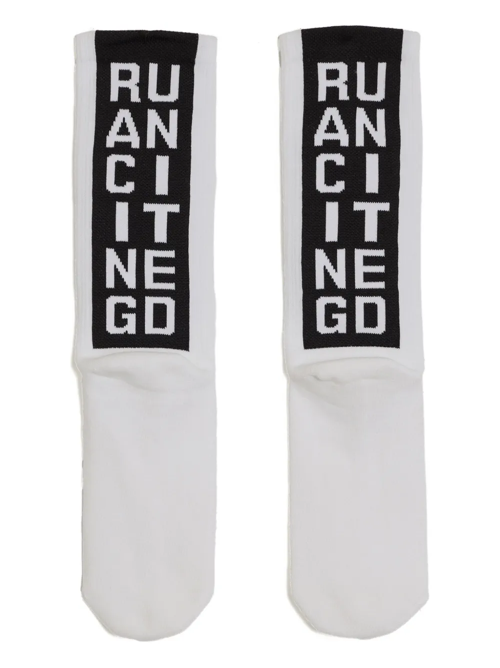 Y-3 X Neighborhood Logo Socks In Multi