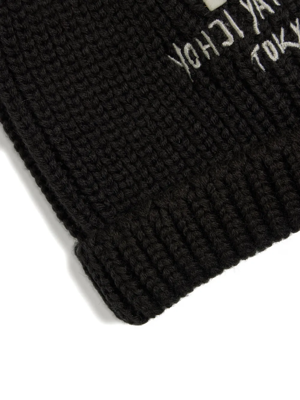 Y-3 Knit Beanie In Black