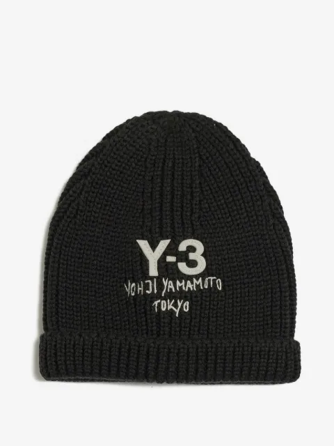 Y-3 gorro tejido