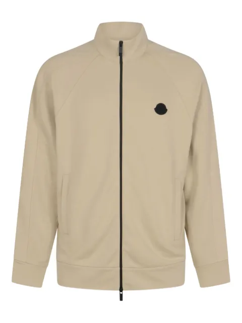 Moncler Felpa con logo e zip