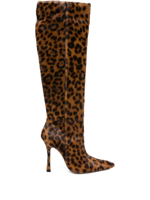 Blumarine 110mm leopard-print boots
