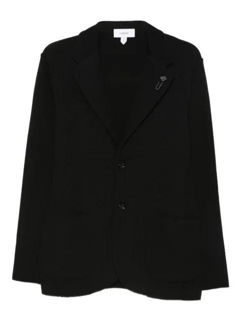 Lardini patch-pockets wool blazer