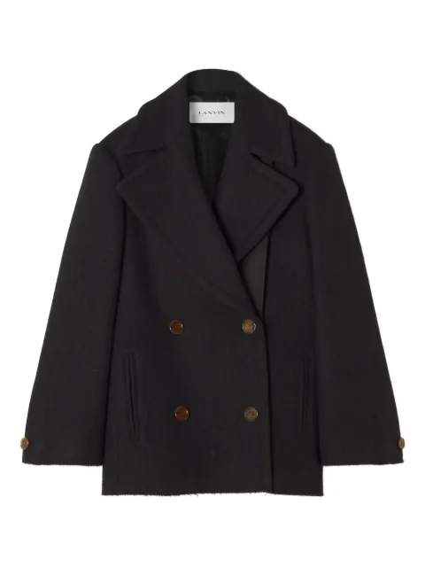 Lanvin chamarra manga larga con doble botonadura