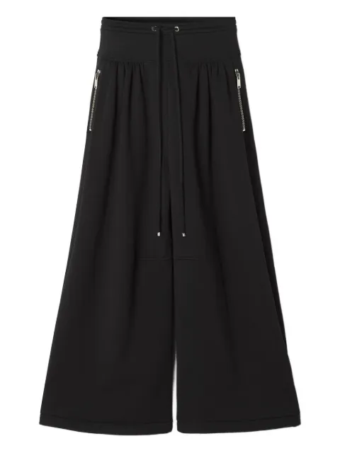 Lanvin pantalones plisados con cordones en la pretina