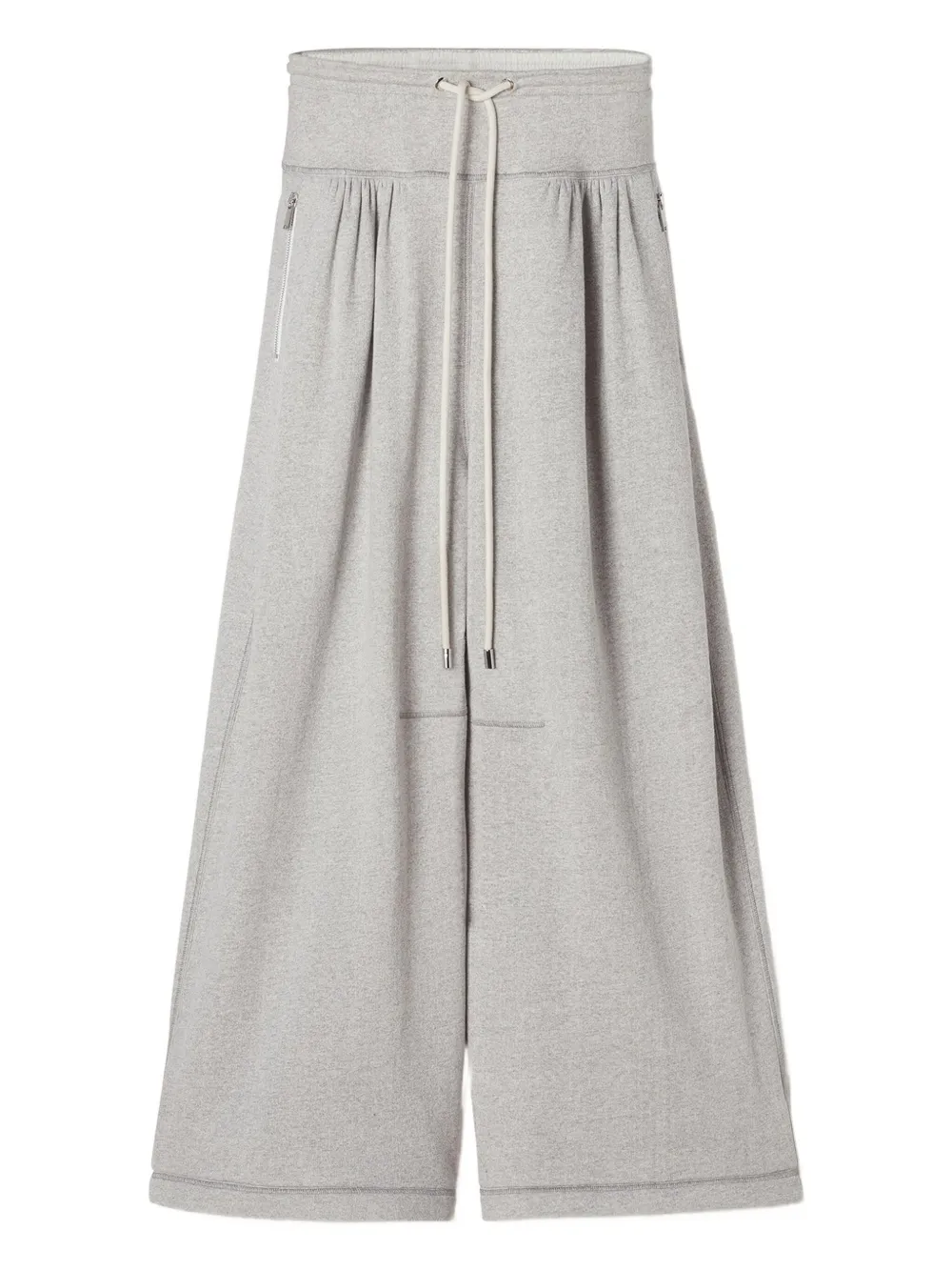 Lanvin pleated drawstring trousers | Grey | Image 1