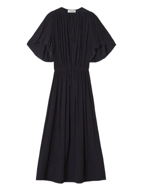 Lanvin pleated maxi dress