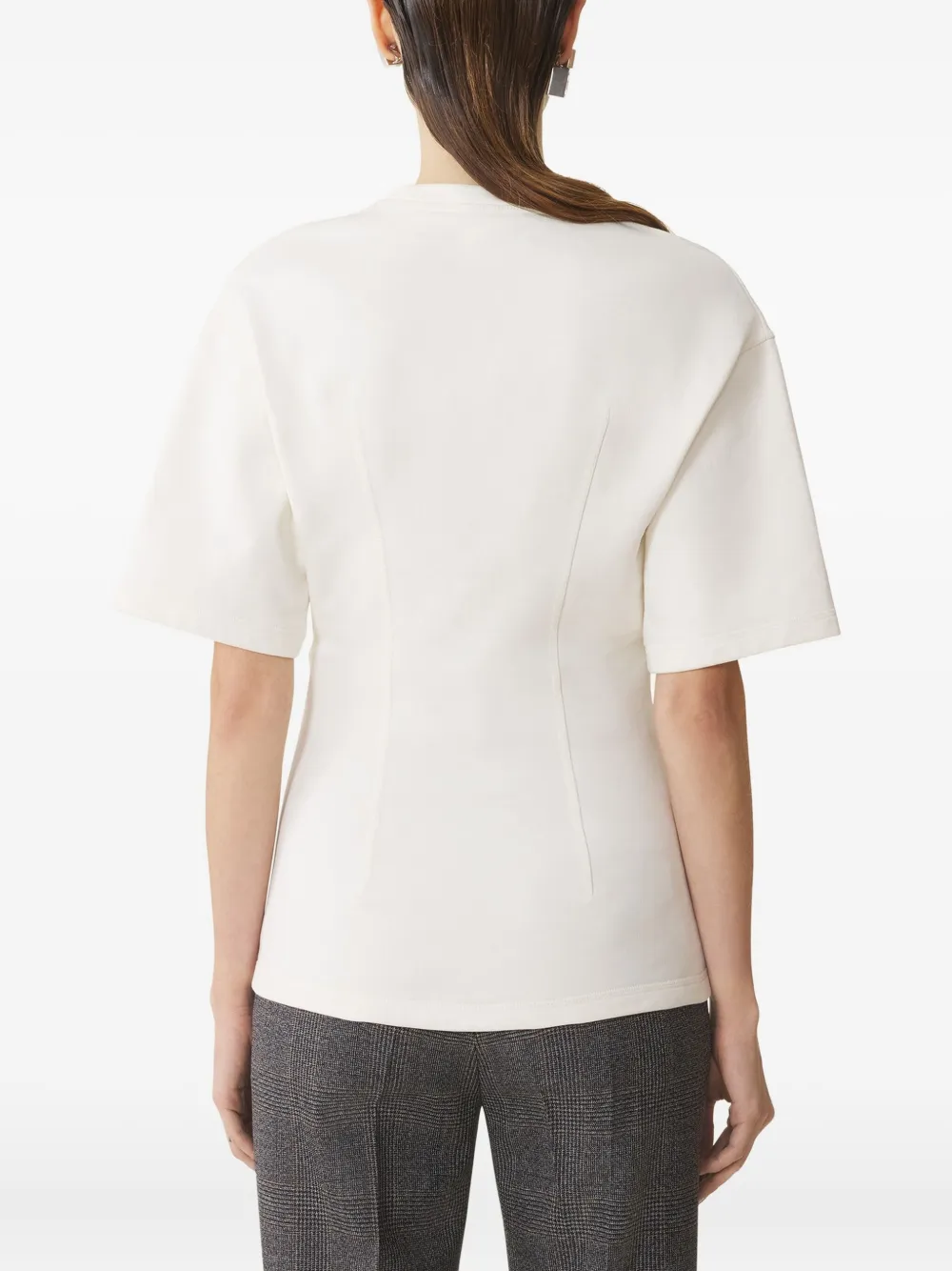 Lanvin Top met knoopdetail Wit