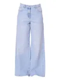 Patrizia Pepe embroidered jeans - Blue
