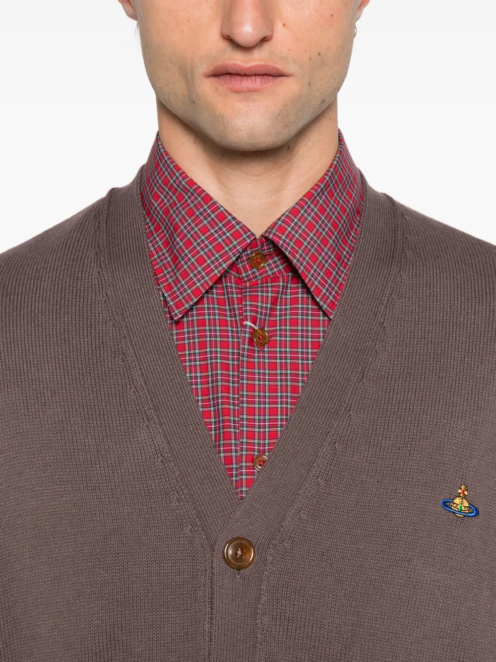 Vivienne Westwood Vest met V-hals Bruin