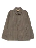 Barbour checked shirt jacket - Blue