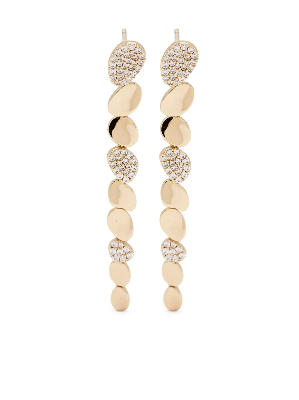 APM Monaco Galet drop earrings | Gold | Image 1