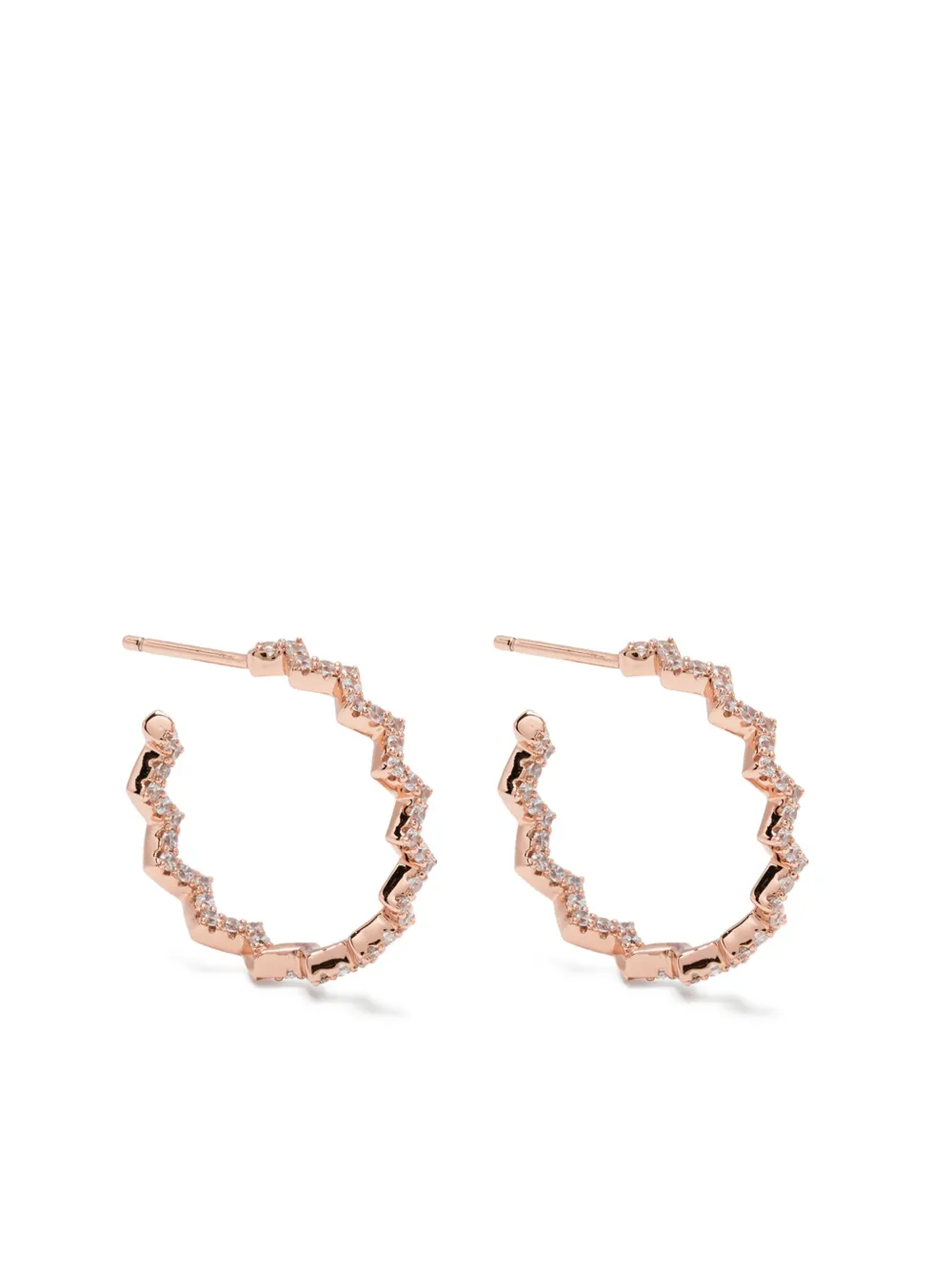 APM Monaco Spark huggie earrings | Gold | Image 1