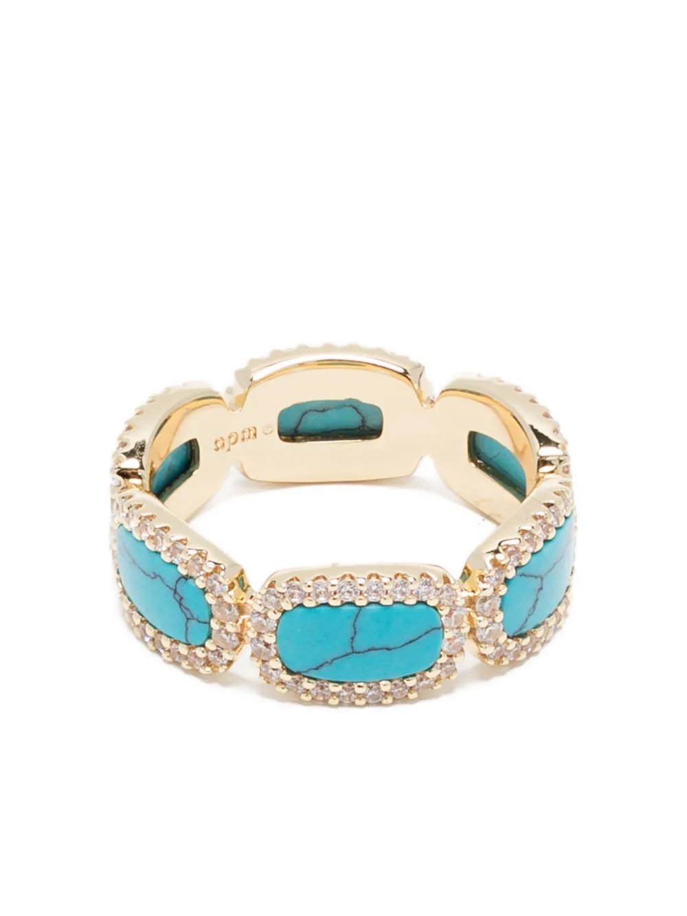 APM Monaco Lagoon ring | Gold | Image 1