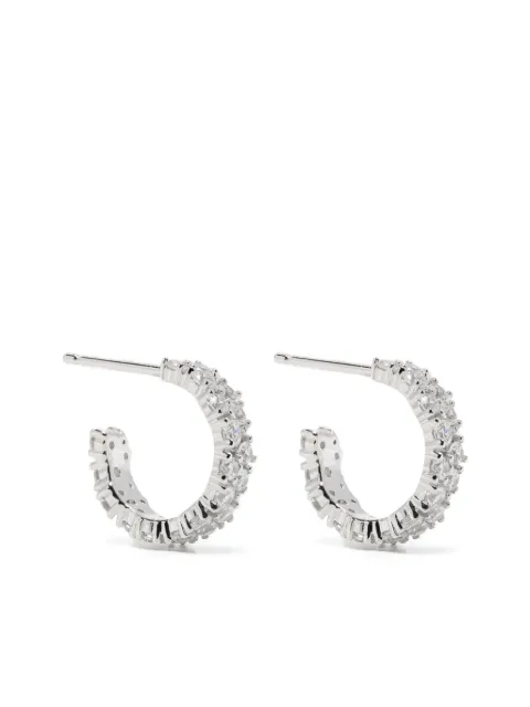 APM Monaco Drop huggie earrings